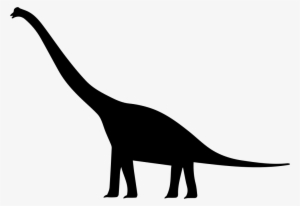 Dinosaur Shape Of Brachiosaurus Comments - Brontosaurus Silhouette