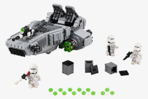 First Order Snowspeeder - First Order Snowtrooper Lego