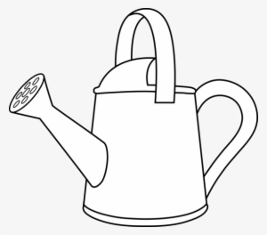 Image Transparent Download Line Drawing Clip Art At - Watering Can Clipart Black And White