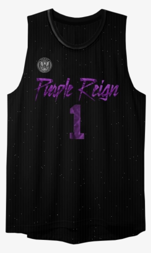 Dmitrov Was Flooded With Requests To Buy His One Of - Black And Purple Basketball Jersey