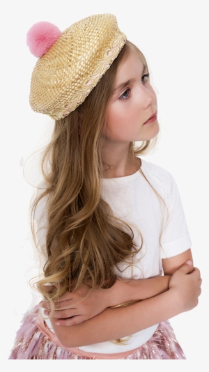 Aristocrat Kids Magic Pompom Straw Sailor Hat - Product