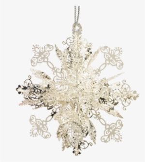 Snowflake, Silver-plated - Silver