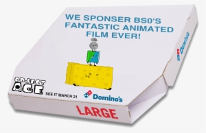 Dominos Pizza Box Object Age Wiki Transparent Png 869x563