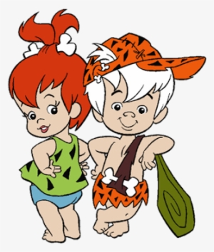 Bamm Bamm Rubble, Baby Costumes, Classic Cartoons, - Pebbles And Bam Bam Png