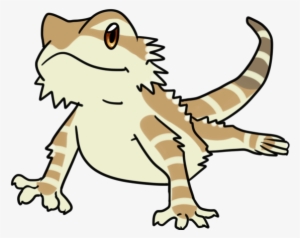 Picture - Bearded Dragon Drawing Cute