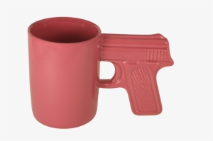Pink Gun Mug Oz Ags Brands Png Top Gun Mugs - Aloe Gator Ceramic Gun Mug