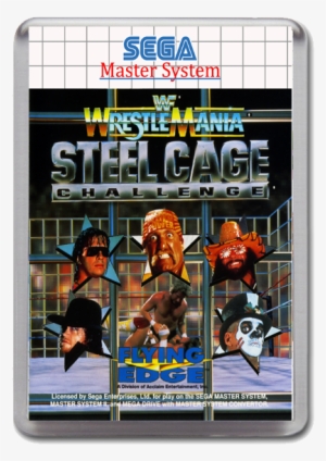 Wwf Wrestlemania Steel Cage Challenge 2 Sega Master - Wf Wrestlemania Steel Cage Challenge Sega Master System