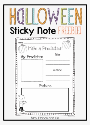 Sticky Note Freebie {halloween Style} - Rip Wheeler