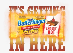 Butterfinger Smokin' Hot Instant Win & Sweepstakes - Butterfinger Crisp Bar, Peanut Butter - 3 Pieces, 2.01
