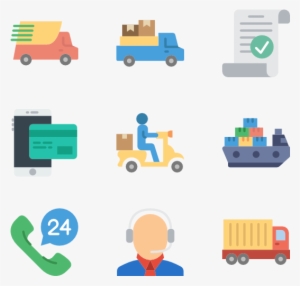 Delivery Truck Png - Sales And Distribution Icon