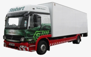 Delivery Truck Png - Eddie Stobart Lorry No Background