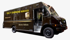 Ups Truck Png - Ups New Delivery Truck