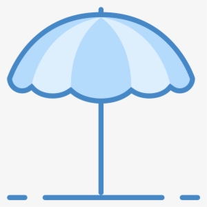 Beach Umbrella Icon - Beach