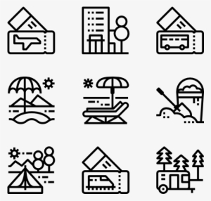 Travel And Holidays - Design Icons