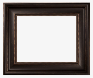 Black Wood Frame Png - Picture Frame