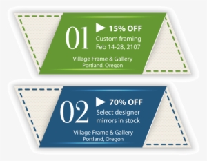 One For 15% Off Custom Framing February - Mirror
