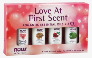 Love At First Scent Oil Kit - Now Foods Essential Oils Energizing 3-piece Set