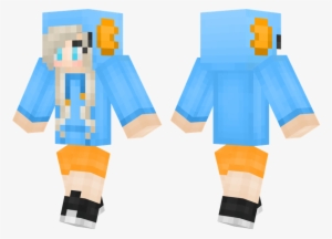 Mudkip Girl - Minecraft Boy Skin Hair