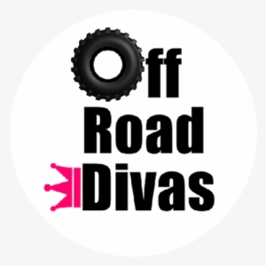 Off Road Divas Logo Circle - Keep Out Sign