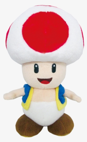 Little Buddy - Mario - Plush - Toad - 8 Inch - Toad Plush Mario