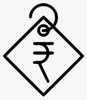 Indian Rupee Currency Price Tag Sale Shopping Svg Png - Price Rupee Icon Png