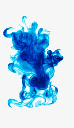 Beautiful Blue Smoke Material Smoke Design, Vector - Efecto Del Humo De Colores