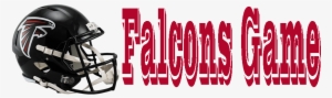 Falcons Game - Atlanta Falcons Speed Replica Football Helmet