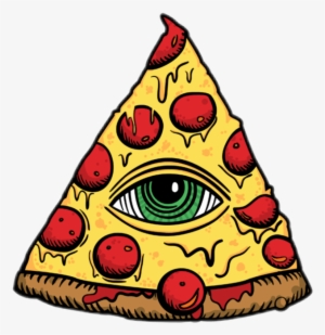Pizza Eye Illuminati Freetoedit - Illuminati Png