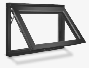 awning window black frame