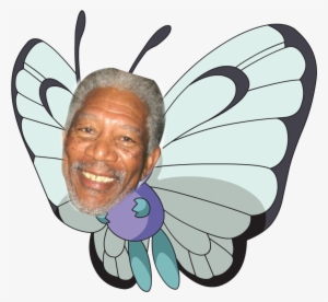 And Morgan Freeman - Pokemon Butterfree Outline