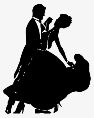 Waltz Silhouette - Ballroom Dance