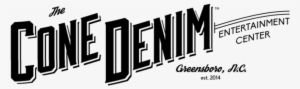 J Cole - Cone Denim Entertainment Center Logo