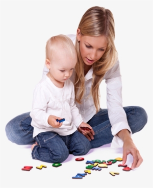Ask Us A Question Or Schedule A Visit, We Would Love - Woman Playing With Kids Png
