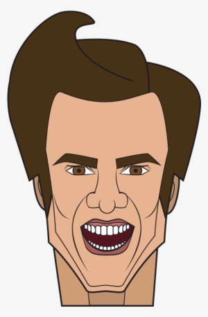 Infographic About Jim Carrey Characters In Movies - Cartoon