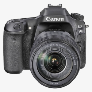 Download Canon 80d Dslr Camera Png Transparent Images - Canon Eos 80d Super Kit With 18-135mm Lens