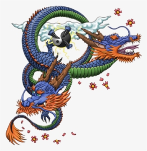 Related Wallpapers - Two Headed Japanese Dragon Tattoo