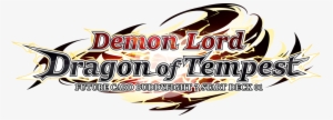 Demon Lord Dragon Of Tempest