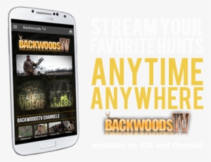 Backwoodstv App Slide - Samsung Galaxy