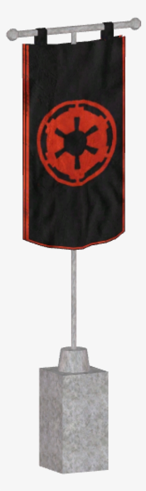 Black And Red Imperial Banner - Banner