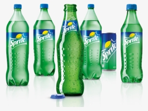 A Selection Of Sprite Bottles And Cans - Sprite Bottle - 24 X 500ml
