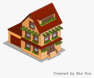 House 7 By Mimimiaart On Deviantart - Free Pixel Art Isometric