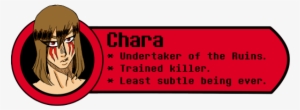 Chara Dreemurr - Character