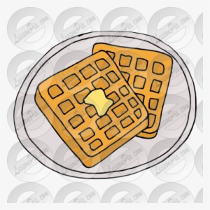 Stack Of Waffles Transparent Png - Waffle