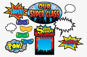 Superhero Bulletin Board Display Set - Teacher Created Resources Superhero Bulletin Board