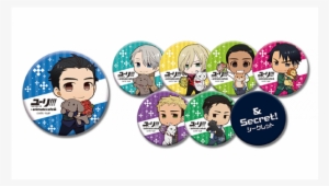 Yuri On Ice Animate Cafe Can Badges