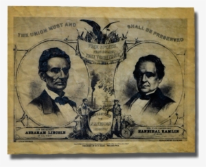 Abraham Lincoln Campaign Poster - Giclee Painting: Election Poster With Abraham Lincoln