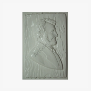 Abraham Lincoln Plaster Mold - Relief