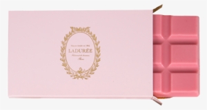 Mini Rose Chocolate Bar Chocolate Gifts, Chocolate - Laduree Pink Chocolate Bar