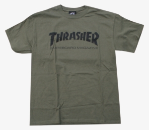 Army Thrasher Mag Logo Tee - Thrasher Magazine