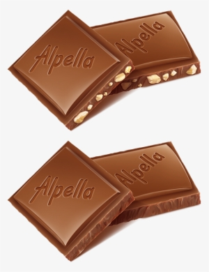 Illustration For Alpella Tablet Chocolate - Chocolate Bar